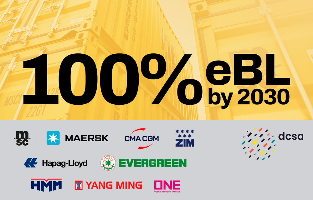 MSC Commits to Achieve 100% Electronic Bill of Lading Adoption by 2030